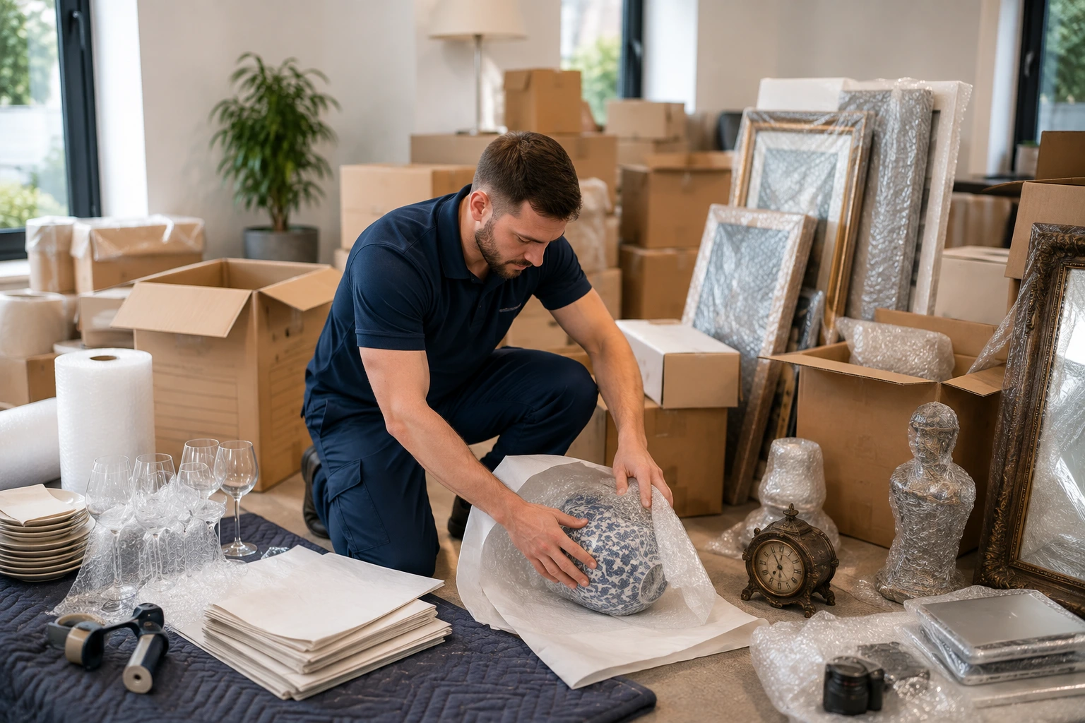 fragile item packing